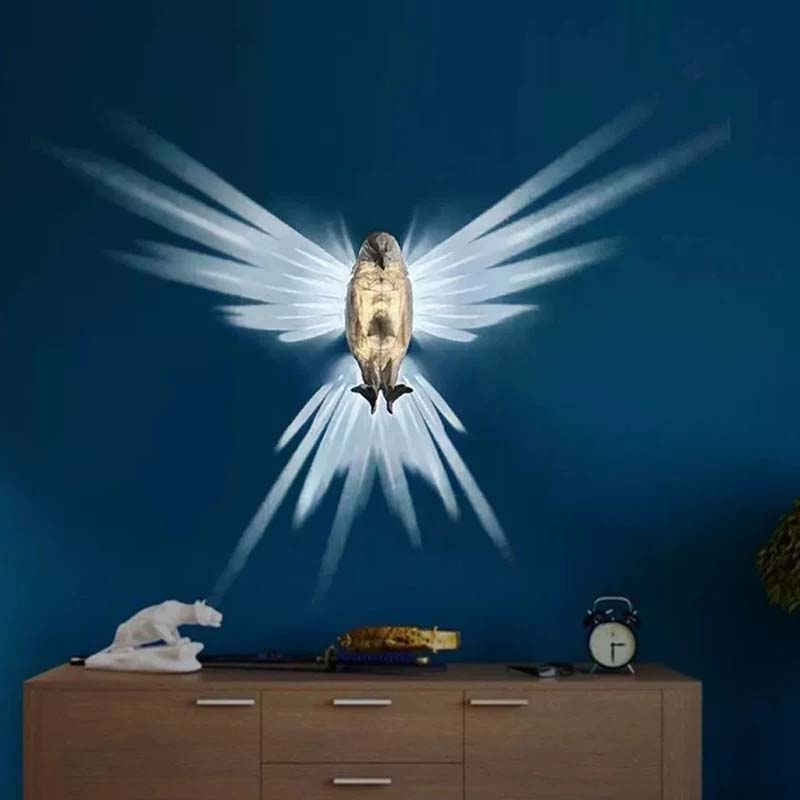 Spritz-cast Owl Eagle Night Light