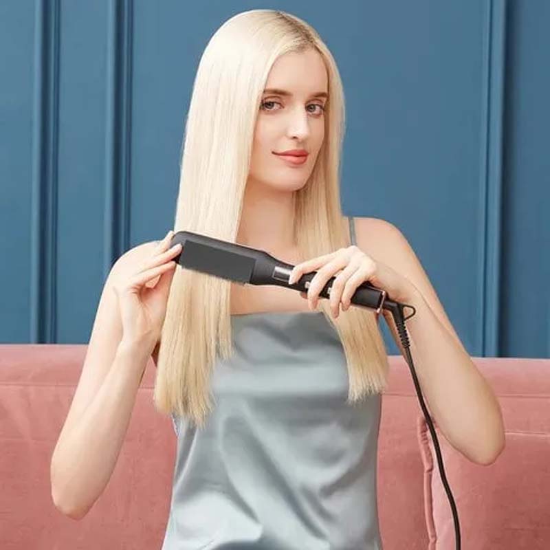 Hair Straightener Brush Attachment Comb