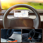 Foldable mobile navigation stand