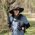 Solar and USB Charging Fan Outdoor Fishing Hat