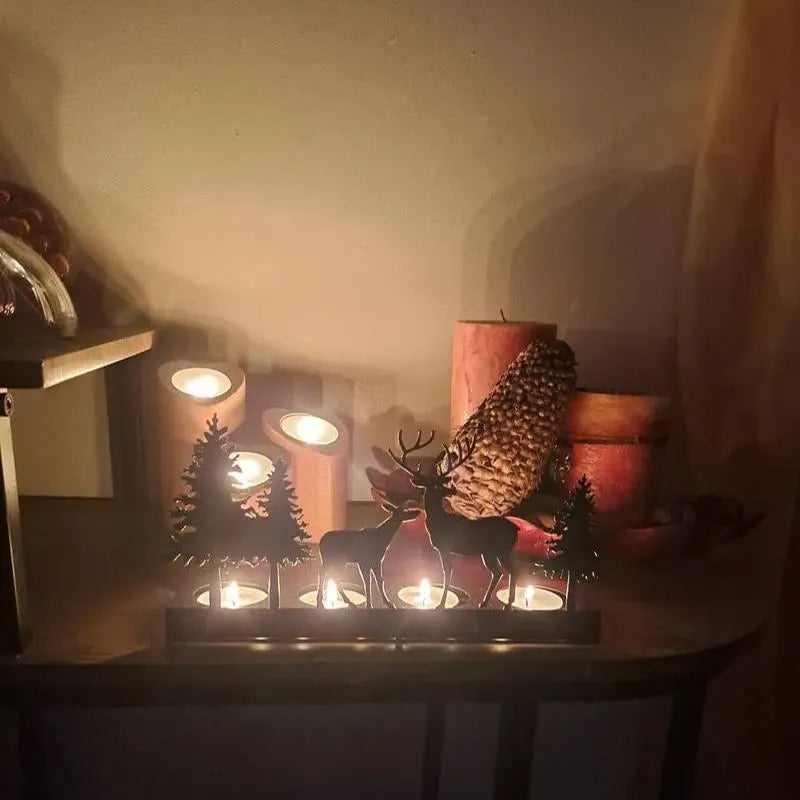 Reindeer Candle Holder
