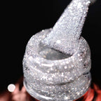 High density glitter nail gel polish