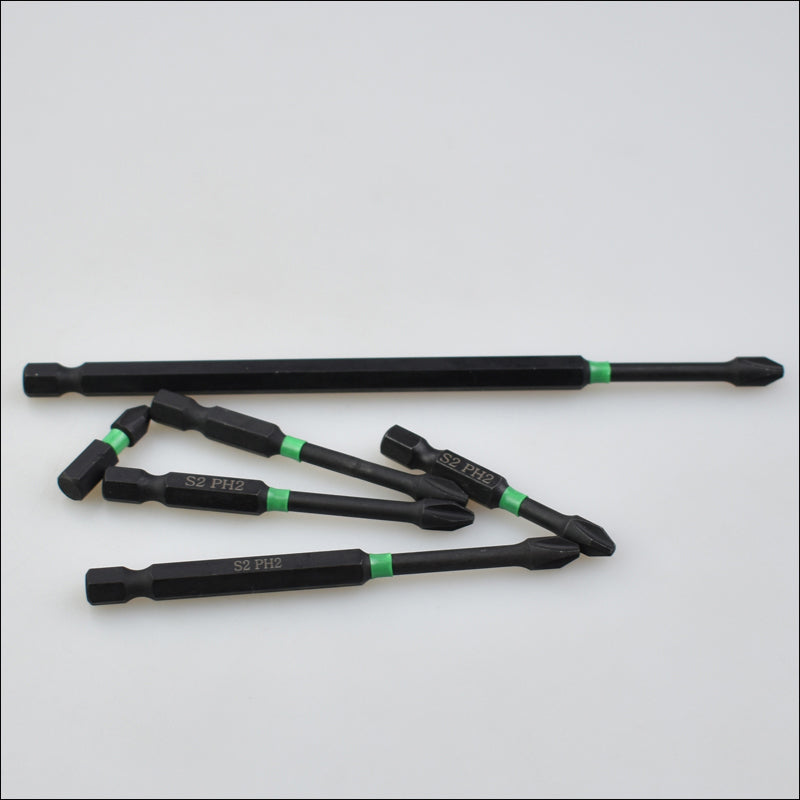 Phillips Screwdriver Bit Set (6 Pieces)