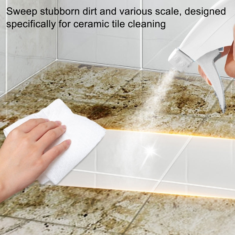 Tile joint cleaner spray device