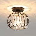 Modern Glass Ceiling Lamp