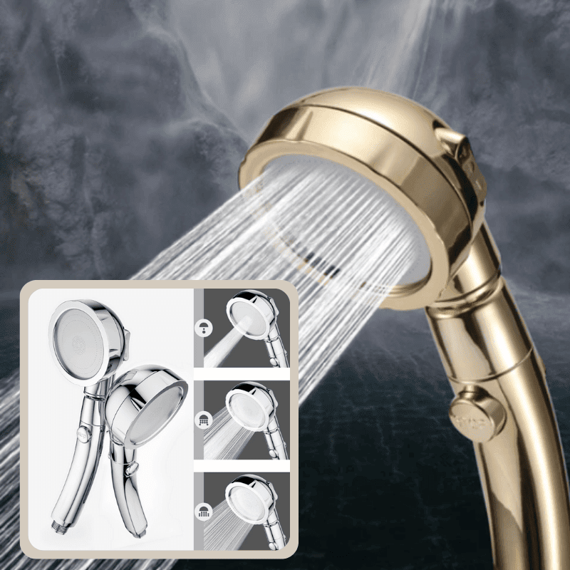 PowerHead 3-in-1 Shower Set – Adjustable Rain Shower with Hose