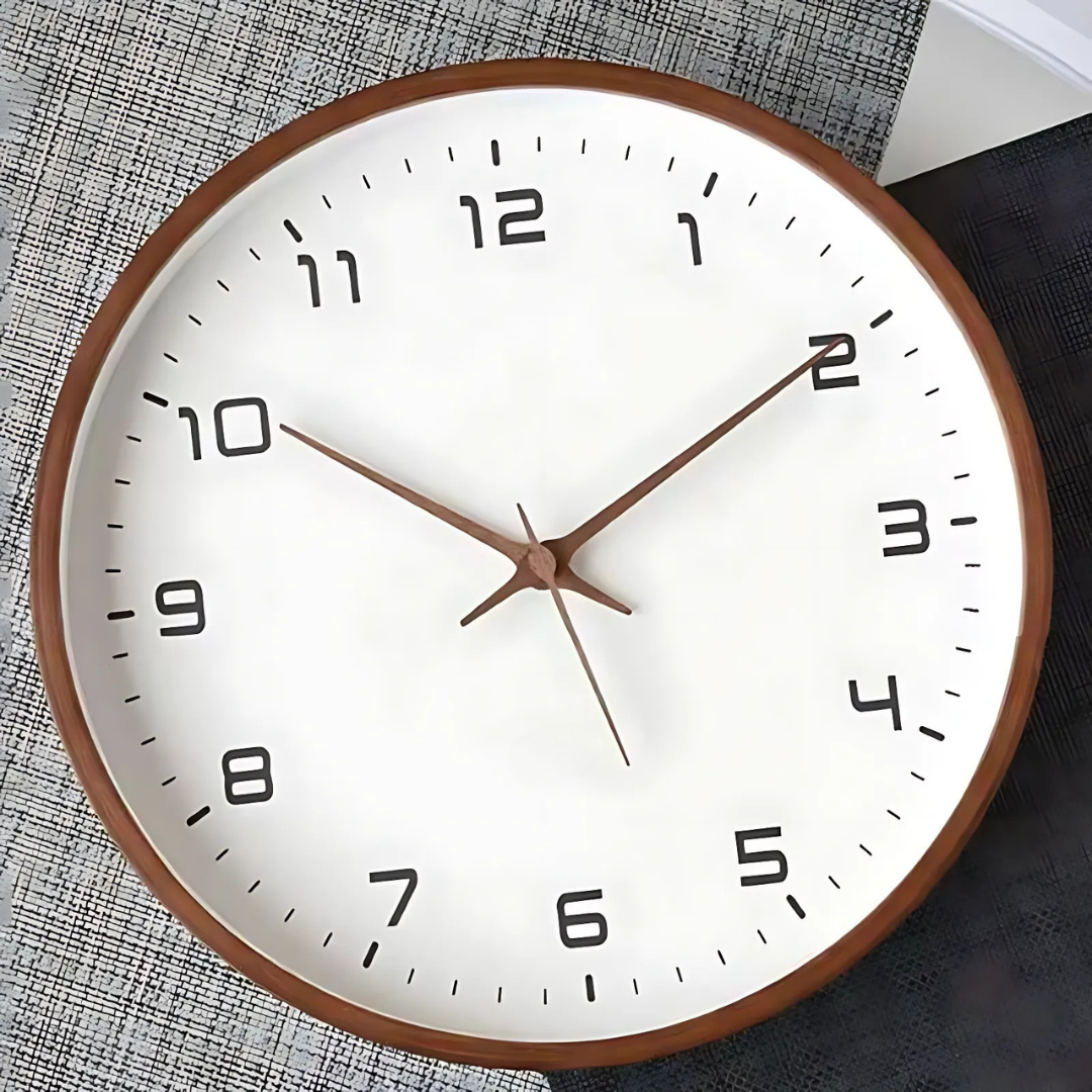 Stylish Wooden Wall Clock for Indoor