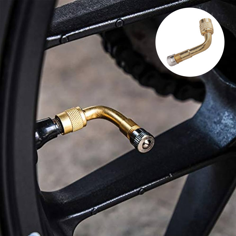 Universal tire valve extension adapter for car, bike, motorcycle, scooter