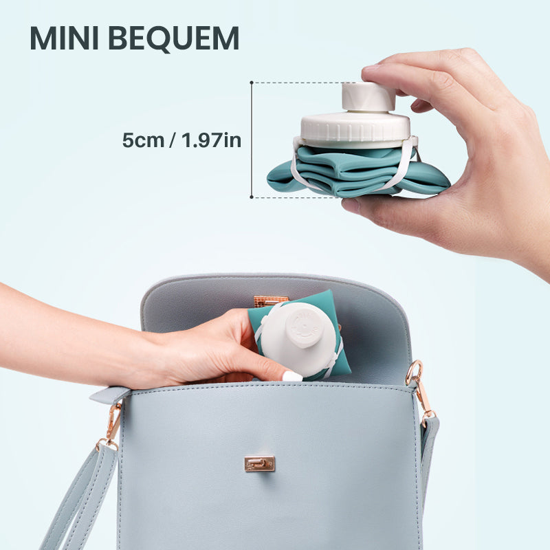Foldable Water Bottle Made of Silicone