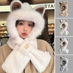 Sweet Fox Ears 2-in-1 Hat and Scarf