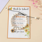 Sunflower Bracelet - "Back to School"