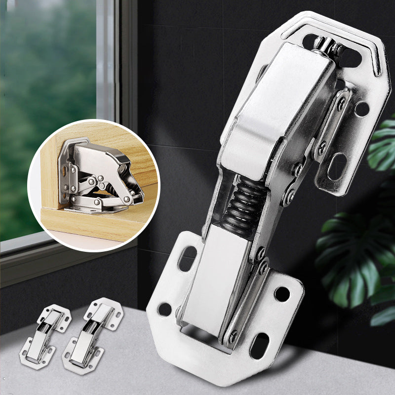 Hole-free and slit-free hinges