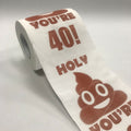 Prank Poop Printed Toilet Paper