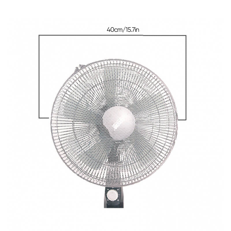 Protective net for electric fans