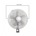 Protective net for electric fans