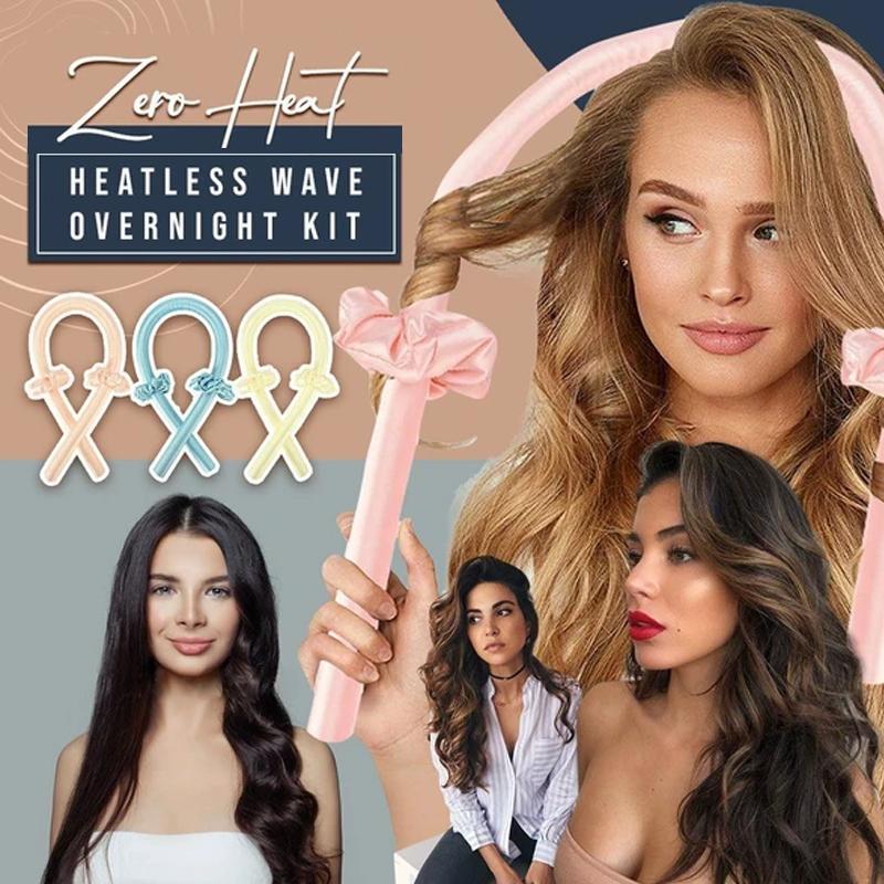 Heat-Free Hair Straightening Wrap Set