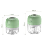 USB rechargeable electric garlic mill