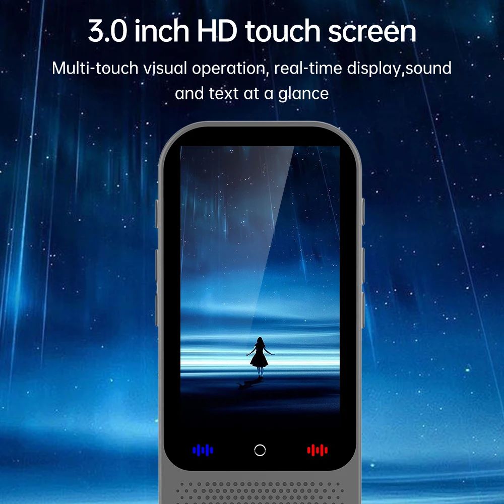 S80 Pro Portable Language Translator – 138 Language Voice Translation, 16 Offline Modes & ChatGPT Integration