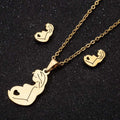 Jewelry set for the mother