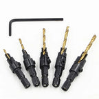 Hollow cut for wood processing (5 pieces)