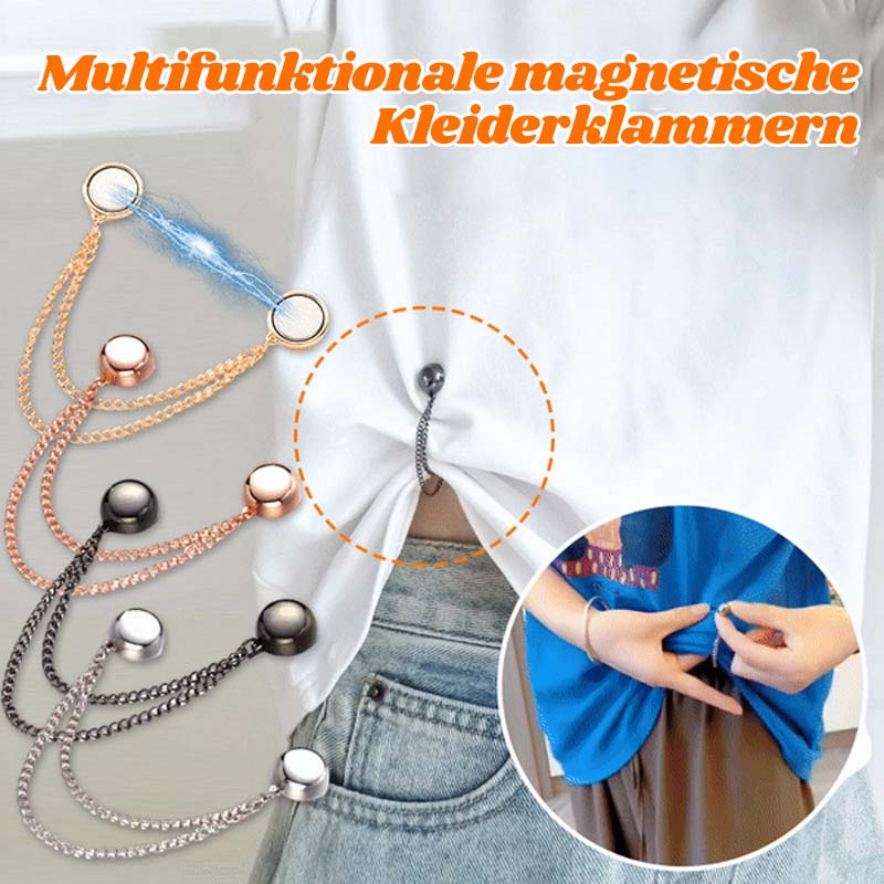 MagCloth Magnetic Dress Clips | Crease-Free & Fabric-Friendly | For Clothing, Scarves & Accessories | Perfect for Wardrobe & Travel