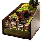 Handcrafted decorative book holders with micro landscape design