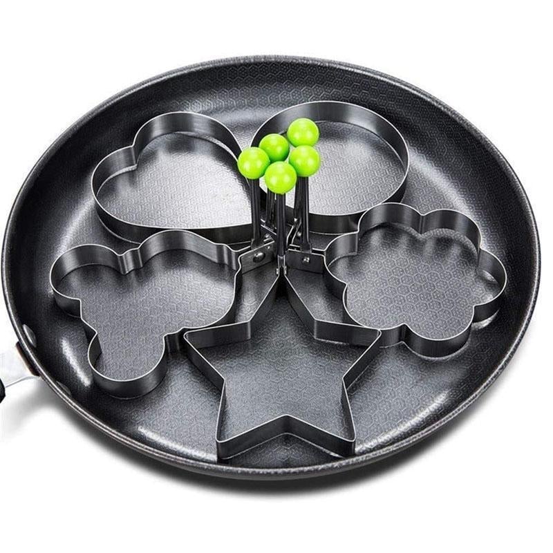 Fried egg mold made of stainless steel