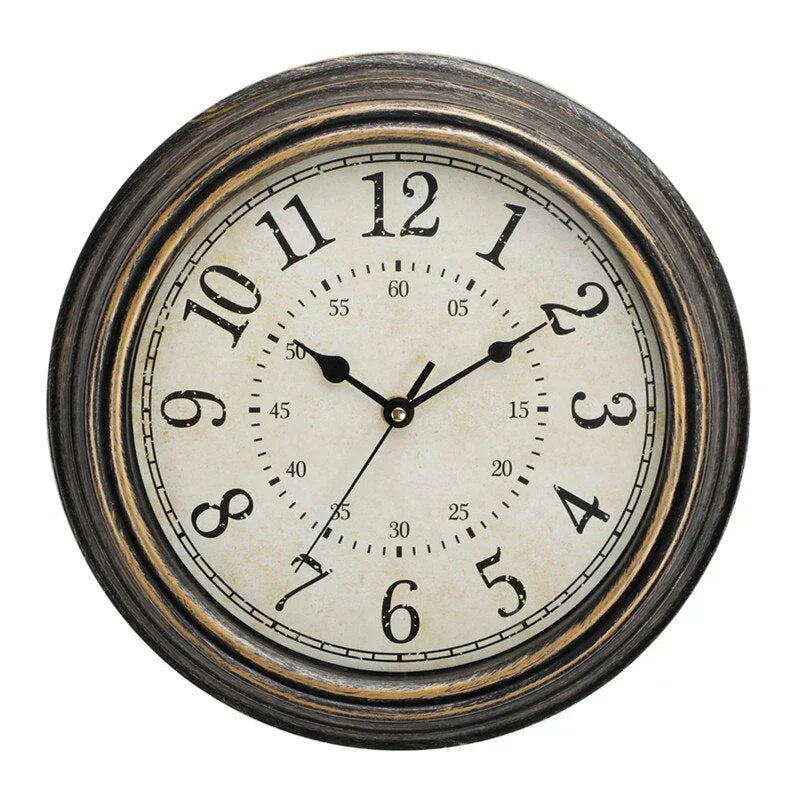 RusticCharm Vintage Wall Clock