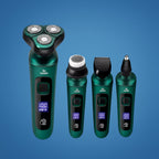 4-in-1 Grooming – Waterproof – LED Display – USB Rechargeable – Wet and Dry Shaving