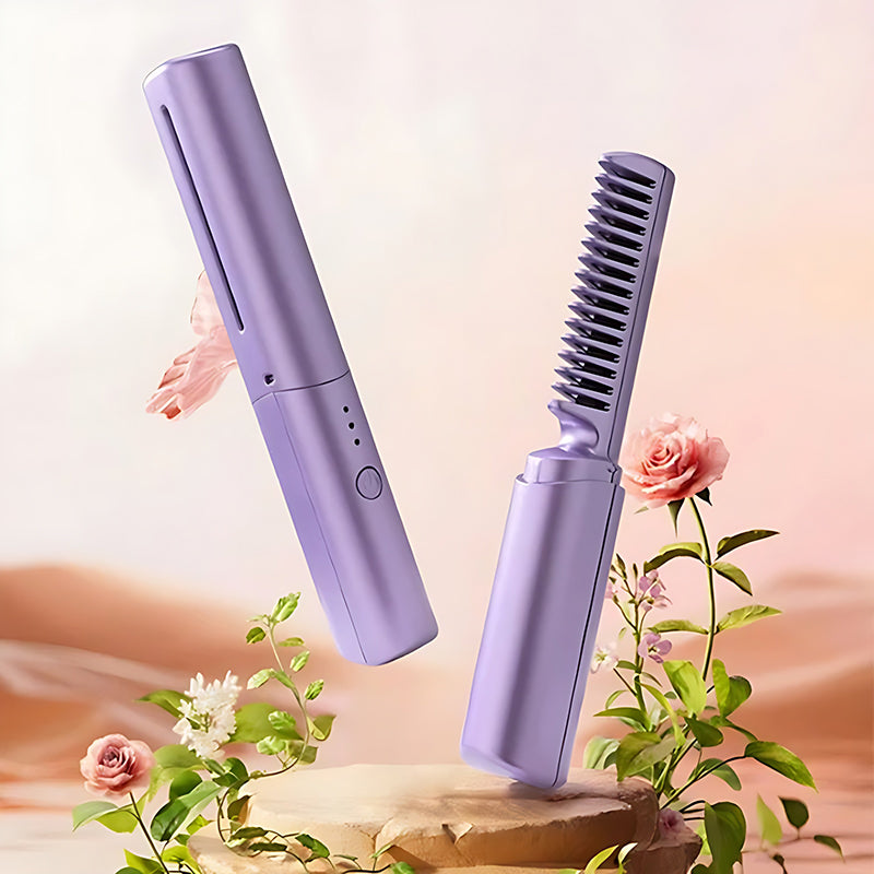 Technology Lazy Hair Straightening Comb