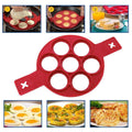 Non-stick silicone pancake mold ring