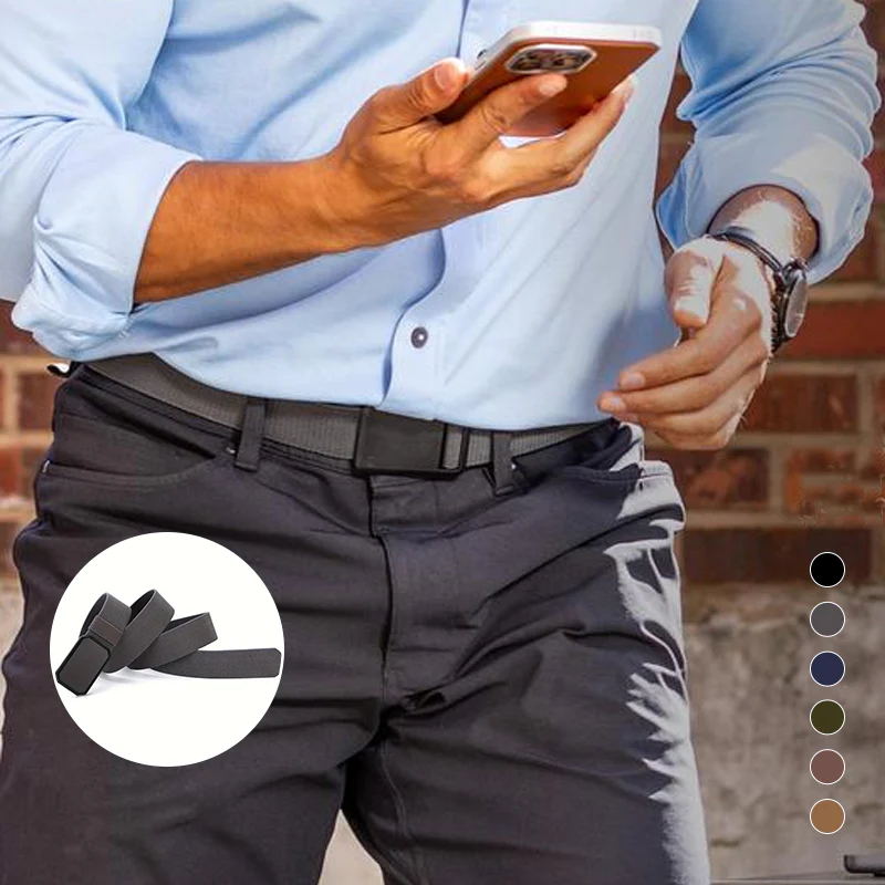 Men's Belt with Magnetic Closure