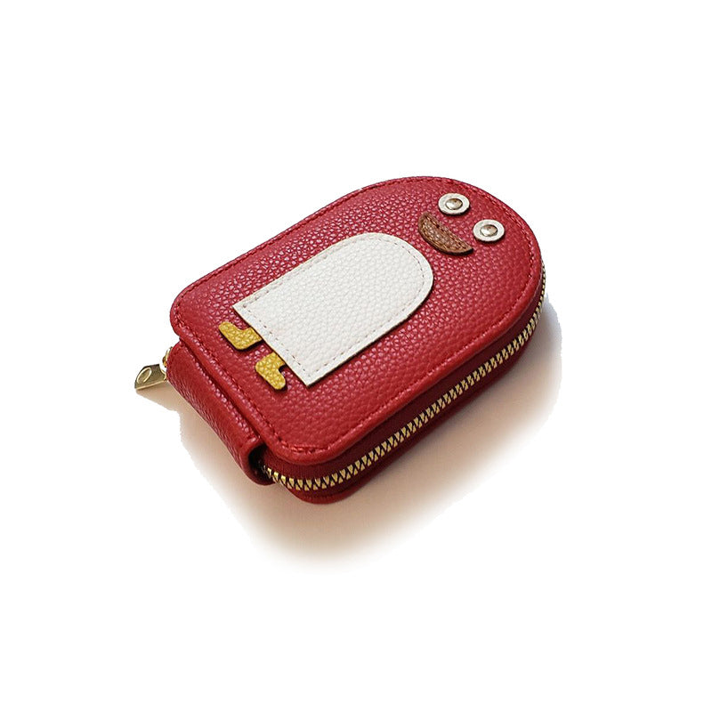 Cute Penguins PU Credit Card Coin Purse
