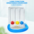 Lung function breathing trainer