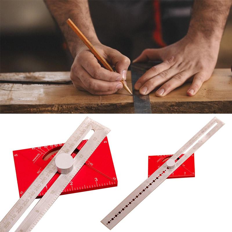 Aluminum alloy multifunctional angle gauge