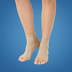 Moisturising Gel Lining – Cushioned Open-Toe – Softens Cracked Heels Overnight – For Foot Relief Comfort