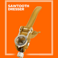 Wood processing serrated edge pliers