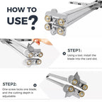 Sakerplus Foldable Drywall Cutting Tool