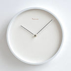 Nordic Minimalist Wooden Wall Clock White Black Design