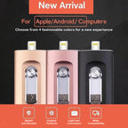 3 in 1 large capacity USB flash drive for mobile phone and computer