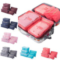 Pieces portable luggage packing cubes