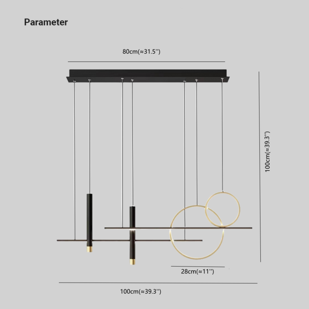 Versatile LED Pendant Lamp - LumoSphere