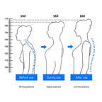 HealthPost 3-in-1 Back Posture Corrector | Adjustable Back Support for Office, Sports & Daily Life | Upper & Lower Back
