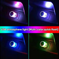 Colorful flash atmosphere lights
