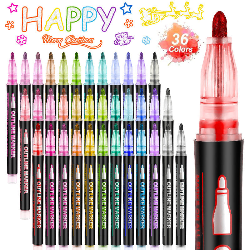 Color Lightstick Graffiti Highlighter Pens