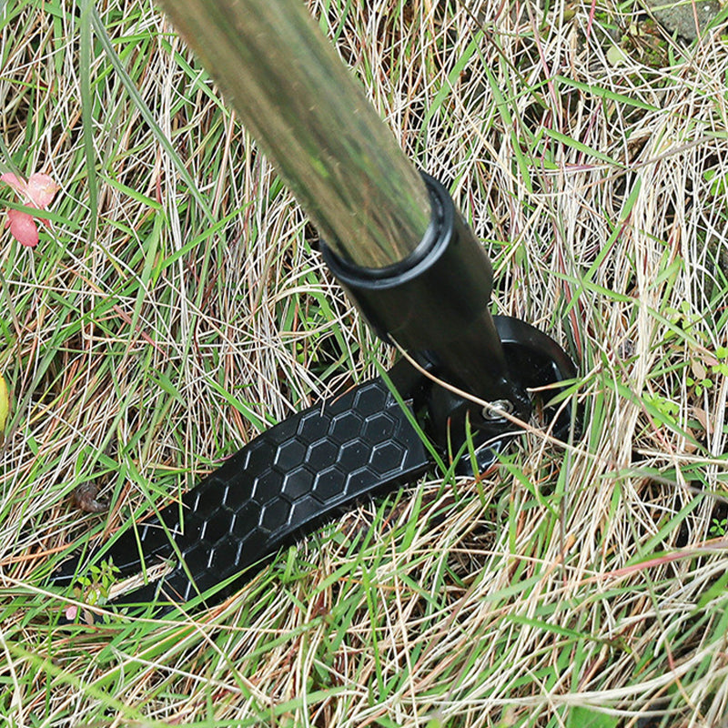Stainless steel adjustable long handle removable weeder