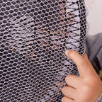 Protective net for electric fans