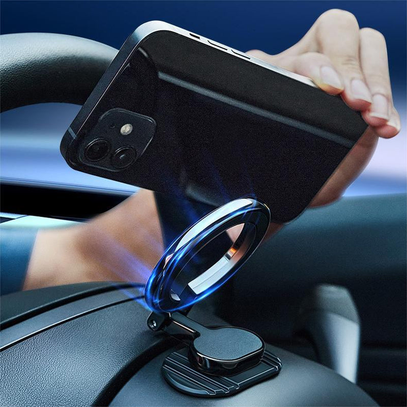 Foldable mobile navigation stand
