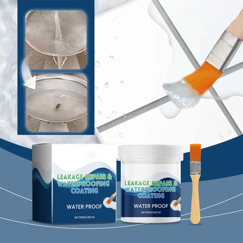 Multi-purpose transparent anti-leak waterproof coating