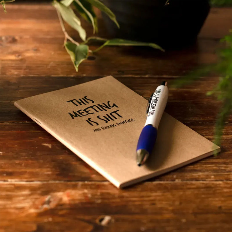 Schimpf Notebook & Pen Set🤣